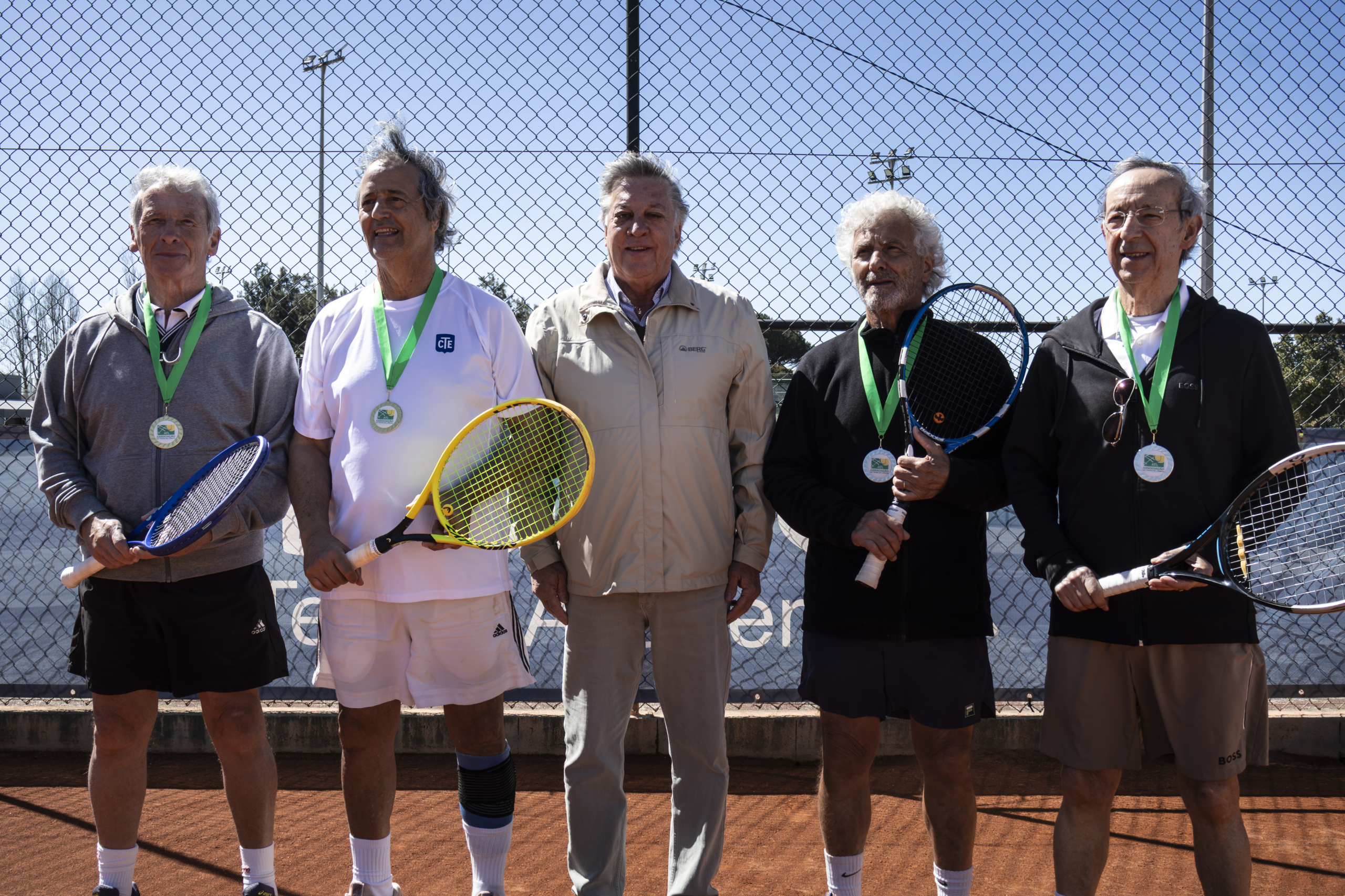 Miguel Cardoso de Lemos e João Paulo Santos conquistam título regional de pares +70 Associação de Ténis de Lisboa